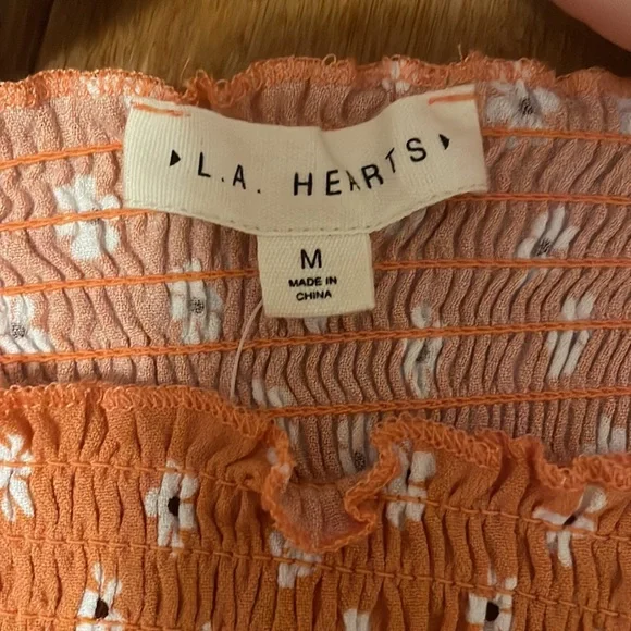 NWT pac sun adorable orange floral crop top! - Picture 3 of 4